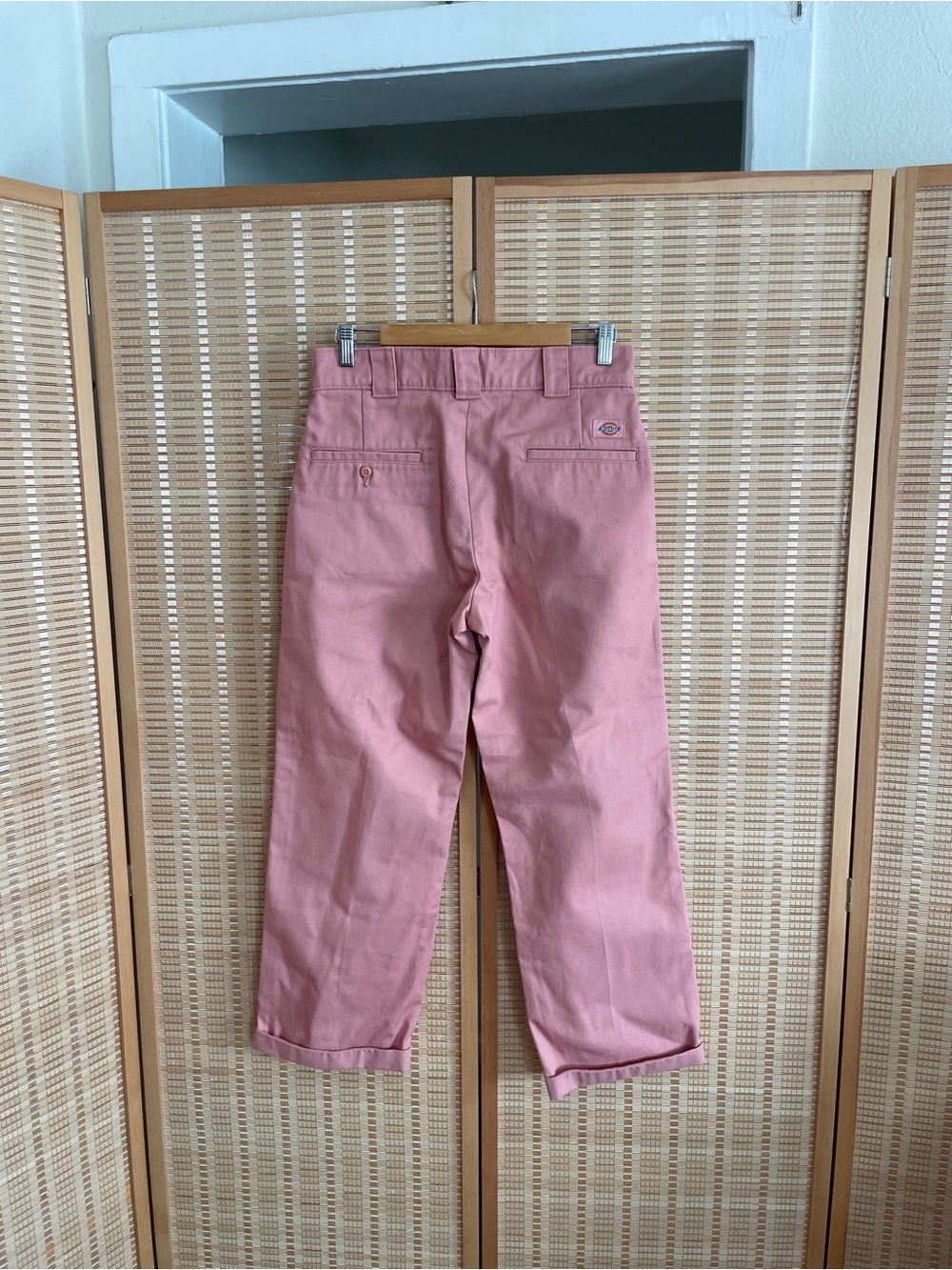 Pink Dickies Regular Fit Size 30x27 flawed